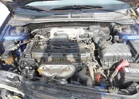 2005 Kia Spectra Lx/Ex from USA, damaged, VIN KNAFE121855184697